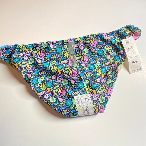 NWT RAISINS Reversible Floral & Tie-Dye Bikini Bottoms By Raisins,  Size Medium - Picture 3 of 9